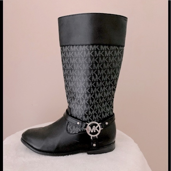 Michael Kors Other - Micheal Kors Emma Jacquard 2  Girls Black Boots